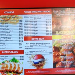 Rayford's All and One - Menu Page 2