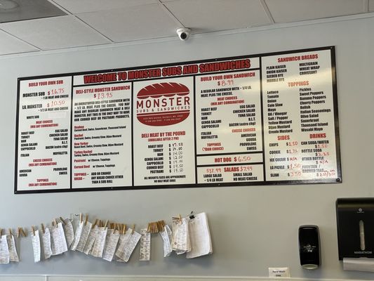 Menu photo 2 Monster Sub & Sandwich Gulfport, MS