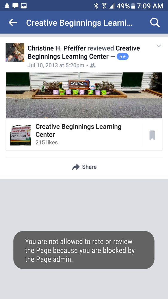 Creative Beginnings Learning Center - childcare center in Wilmington, DE