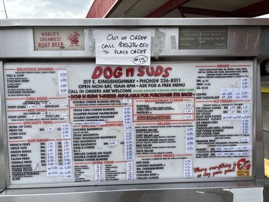 Menu photo 3 Dog N Suds Restaurant Paragould, AR