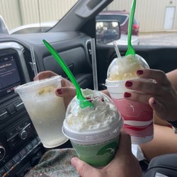Southern Tropics - Lemonade, pina colda blitz, and pina colda sow cone