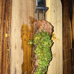 Robata flat iron steak