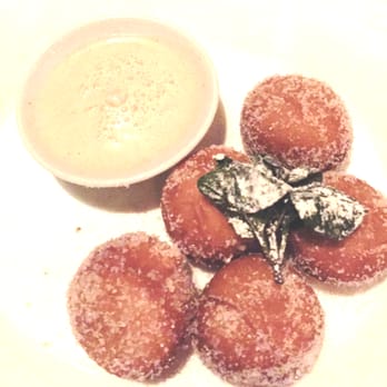 Sorellina - no room for dessert? too bad, you have to try these bombolini!! light, fluffy donuts filled with nutella. heavenly. - Italian Near Me - Boston, Massachusetts
