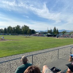Mat-Su Miners Baseball - The third base line.