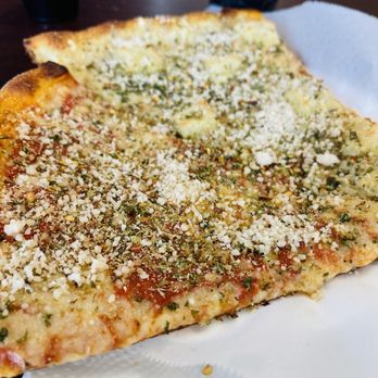 Pizza USA - Gewy crust on chewy substrate: not traditionally developed dough... - Pizza Near Me - Bellflower, California