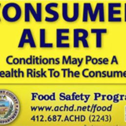 Consumer alert for the Lucca Ristorante & Wine Bar on South Craig Street in Oakland for multiple health code violations.