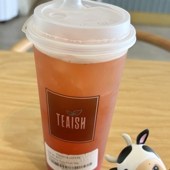 Teaish & Coffee - strawberry yuzu green tea - Coffee & Tea Near Me - Buena Park, California
