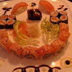 Wild Rice - Sake family (15,90 €) - sooo viel Lachs, mmmh ... :-)