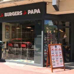 Les Burgers de Papa - Façade du restaurant