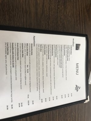 Menu photo 1 D&J Cafe Julesburg, CO