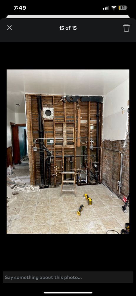 Slide of Rhinos Renovation and Demo