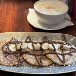 Schweinske - Pancake mit Banane und Nutella