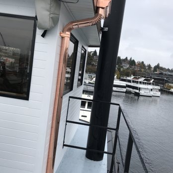 Tanya's Custom Gutters - Pretty Copper 3" round downspout - Gutter Services Near Me - Lynnwood, Washington Tanya's Custom Gutters - Pretty Copper 3" round downspout - Gutter Services Near Me - Lynnwood, Washington