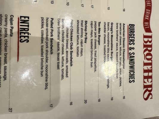 Menu photo 6 Brew Brothers Westlake, LA Menu photo 6 Brew Brothers Westlake, LA