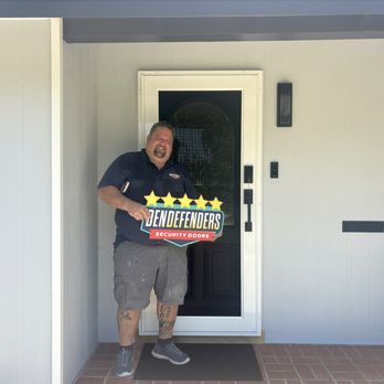 Den Defenders Security Doors - post installation - Door Sales/Installation Near Me