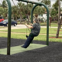 Lake Wyman Park - Some times just get on the swing and relax