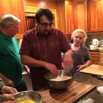 Unbuttoned Collar Cooking