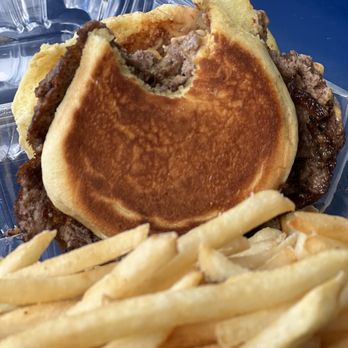 For The Win - Double cheeseburger with fries - Burgers Near Me - Glendale, California For The Win - Double cheeseburger with fries - Burgers Near Me - Glendale, California