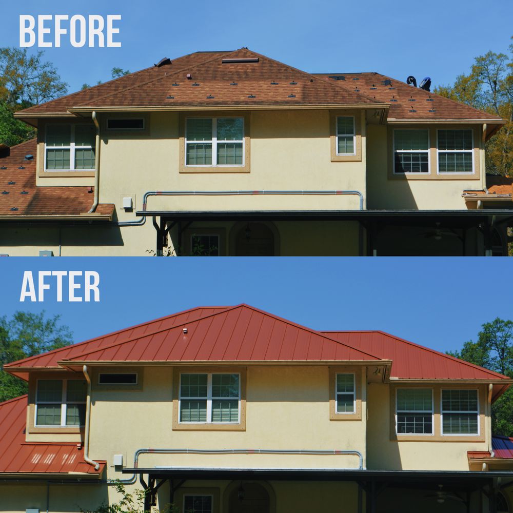 Slide of K&R Roofing Division