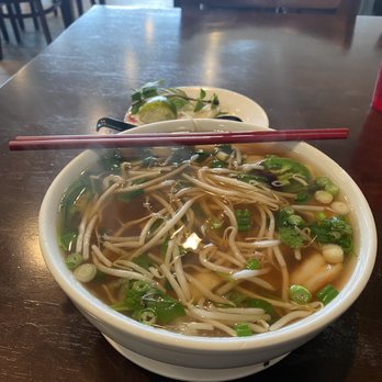 Pho Sapa - Pho seafood with shrimp, squid, and seafood balls. - Vietnamese Near Me - Manassas, Virginia