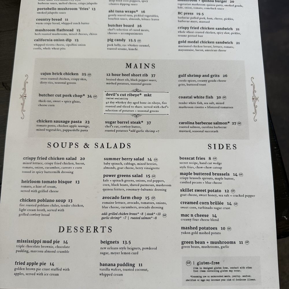 Bosscat Kitchen & Libations - Menu - Bars Near Me - Orange, California Bosscat Kitchen & Libations - Menu - Bars Near Me - Orange, California