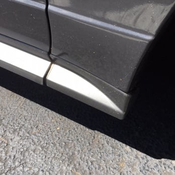 Auto Tech And Body - I hope you don't mind crooked panels. Huge gap, hard to see in pic but it the entire fender is misaligned from top to bottom - Auto Repair Near Me - Pompano Beach, Florida Auto Tech And Body - I hope you don't mind crooked panels. Huge gap, hard to see in pic but it the entire fender is misaligned from top to bottom - Auto Repair Near Me - Pompano Beach, Florida