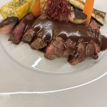 Hotel Krebs  - Beef Tagliata with Risotto - Hotels Near Me - Interlaken, BE