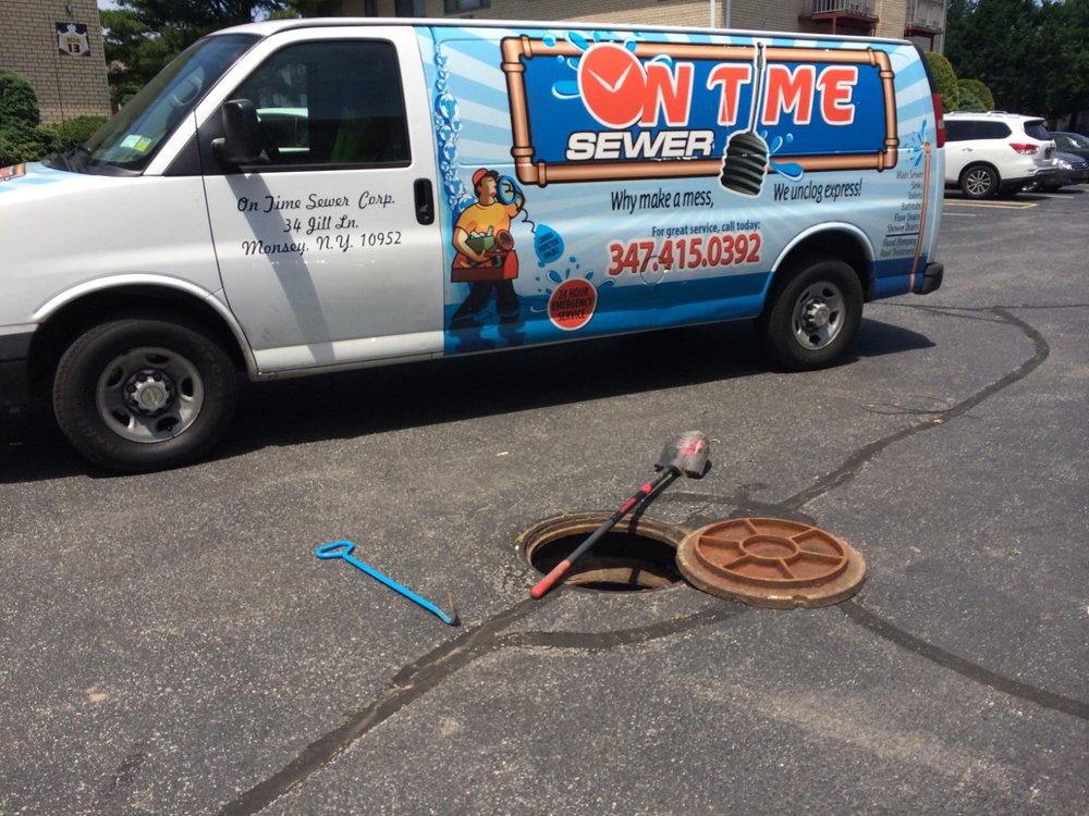 Slide of On Time Sewer