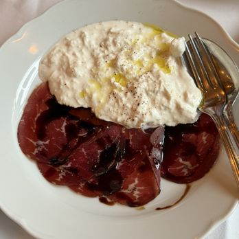 I Sodi - Wagyu beef with straciatella - Tuscan Near Me - New York, New York