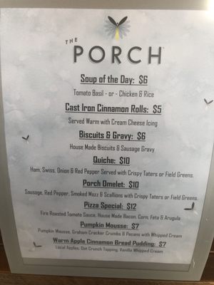 Menu photo 4 The Porch Upper St Clair, PA