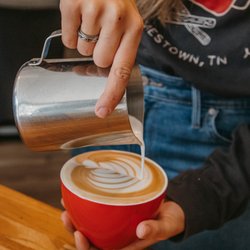 Campfire Coffee  - Latte Art!