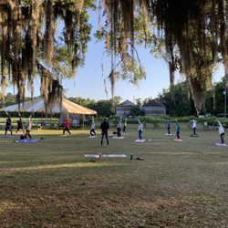 Balance Barre + Fitness - Earth Day Yoga 2021 held at Dempsey Farms.