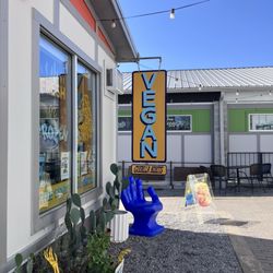 The sign outside!