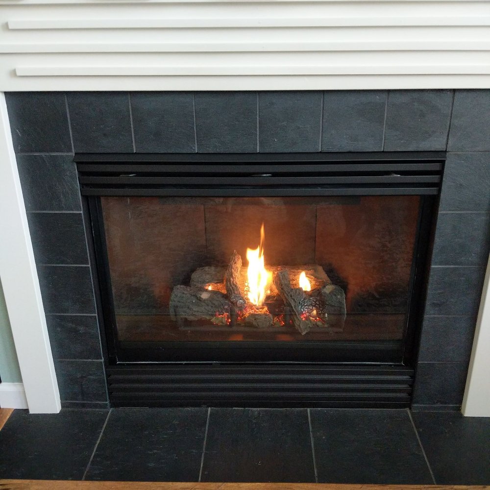 Green Bear Heating And Air - Updated look to gas fireplace. No more gold trim. Sean painted and beautified! - Heating & Air Conditioning/HVAC Near Me - Issaquah, Washington Green Bear Heating And Air - Updated look to gas fireplace. No more gold trim. Sean painted and beautified! - Heating & Air Conditioning/HVAC Near Me - Issaquah, Washington
