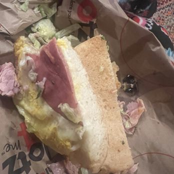 Schlotzsky's - Would not eat the bread, did not have any flavor and the texture was way off. - Delis Near Me - Friendswood, Texas Schlotzsky's - Would not eat the bread, did not have any flavor and the texture was way off. - Delis Near Me - Friendswood, Texas