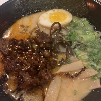 Maki - Spicy bulgogi ramen in tonkatsu broth - Sushi Bars Near Me - Rockville, Maryland Maki - Spicy bulgogi ramen in tonkatsu broth - Sushi Bars Near Me - Rockville, Maryland
