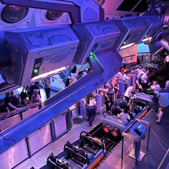 Space Mountain - Loading Station - Amusement Parks Near Me - Anaheim, California
