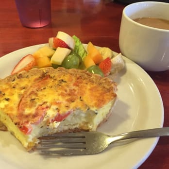 Eggtc. - Margarita Quiche with fruit on the side and a coffee. My "usual" - Breakfast & Brunch Near Me - Kansas City, Missouri Eggtc. - Margarita Quiche with fruit on the side and a coffee. My "usual" - Breakfast & Brunch Near Me - Kansas City, Missouri