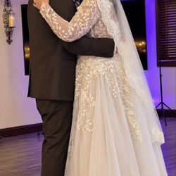 Garnet and Grace Bridal Boutique - Perfect length for our first dance