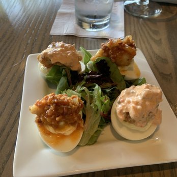 Bin 35 Bistro - Deviled eggs - New American Near Me - Tulsa, Oklahoma
