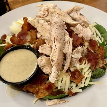 Sassafras Kitchen and Coffee Bar - Arugula spinach salad with chicken - Breakfast & Brunch Near Me - Hillsboro, Ohio Sassafras Kitchen and Coffee Bar - Arugula spinach salad with chicken - Breakfast & Brunch Near Me - Hillsboro, Ohio