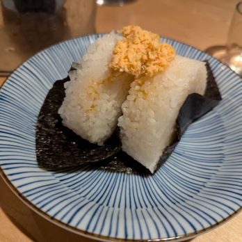 izanami - Onigiri with spicy crab - Tapas/Small Plates Near Me - Santa Fe, New Mexico