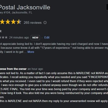 Goin' Postal - You can clearly see for yourself how unprofessional this man is - Shipping Centers Near Me - Jacksonville, Florida