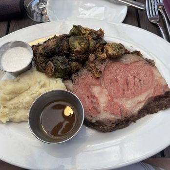 Green Line Kitchen And Cocktails - Prime rib, creamy mashed potatoes, crispy brussels sprouts with horse, radish sauce,and au jus. - Wine Bars Near Me - Fort Thomas, Kentucky Green Line Kitchen And Cocktails - Prime rib, creamy mashed potatoes, crispy brussels sprouts with horse, radish sauce,and au jus. - Wine Bars Near Me - Fort Thomas, Kentucky