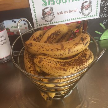 Jamba - Withered bananas... I'm not a fan of using them in my smoothies. - Juice Bars & Smoothies Near Me - Plano, Texas