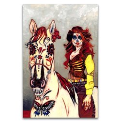 Art Center Gallery - Marigold by Todd White limited edition day of the dead art available at ShopArtCenter.com