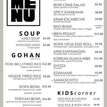 Maguro Sushi - menu - Sushi Bars Near Me - Orlando, Florida
