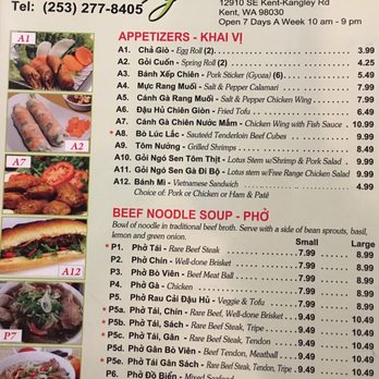 Pho Vy - Vietnamese Near Me - Kent, Washington Pho Vy - Vietnamese Near Me - Kent, Washington