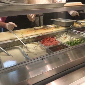 Falafel Stop - Toppings for Vegetarian food for the "Vegetarian" line outside. - Falafel Near Me - Sunnyvale, California Falafel Stop - Toppings for Vegetarian food for the "Vegetarian" line outside. - Falafel Near Me - Sunnyvale, California