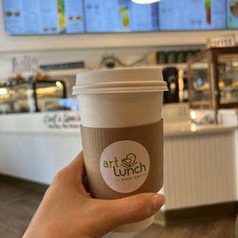 Art Lunch - Hot Matcha Latte - Breakfast & Brunch Near Me - Pasadena, California Art Lunch - Hot Matcha Latte - Breakfast & Brunch Near Me - Pasadena, California